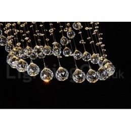 5 luzes modernas de cristal pingente de teto luz lustre interno iluminação lâmpadas luminárias