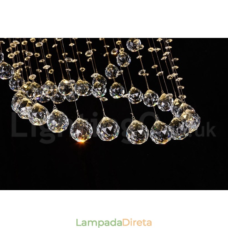5 luzes modernas de cristal pingente de teto luz lustre interno iluminação lâmpadas luminárias