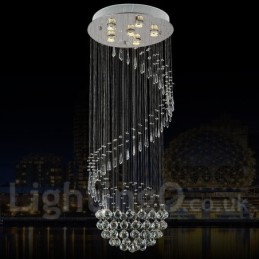 6 luzes modernas de cristal pingente de teto luz lustre interno iluminação lâmpadas luminárias
