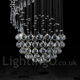 6 luzes modernas de cristal pingente de teto luz lustre interno iluminação lâmpadas luminárias