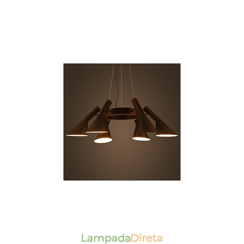 Lustre Modern Living 6 Luzes