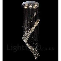 5 luzes modernas de cristal pingente de teto luz lustre interno iluminação lâmpadas luminárias