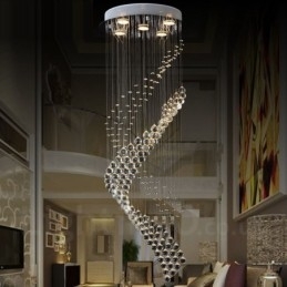 5 luzes modernas de cristal pingente de teto luz lustre interno iluminação lâmpadas luminárias