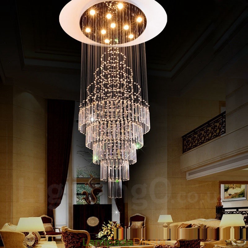 10 luzes modernas de cristal pingente de teto luz lustre interno iluminação lâmpadas luminárias