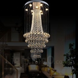 9 luzes modernas de cristal pingente de teto luz lustre interno iluminação lâmpadas luminárias