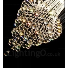 9 luzes modernas de cristal pingente de teto luz lustre interno iluminação lâmpadas luminárias