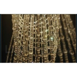 9 luzes modernas de cristal pingente de teto luz lustre interno iluminação lâmpadas luminárias