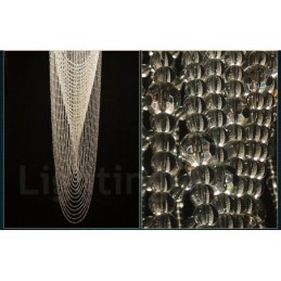 9 luzes modernas de cristal pingente de teto luz lustre interno iluminação lâmpadas luminárias