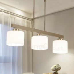 3 luzes modernas cromadas pendentes lustre interno luminárias suspensas para casa luminárias com cúpulas de vidro