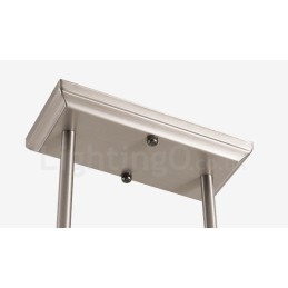 3 luzes modernas cromadas pendentes lustre interno luminárias suspensas para casa luminárias com cúpulas de vidro