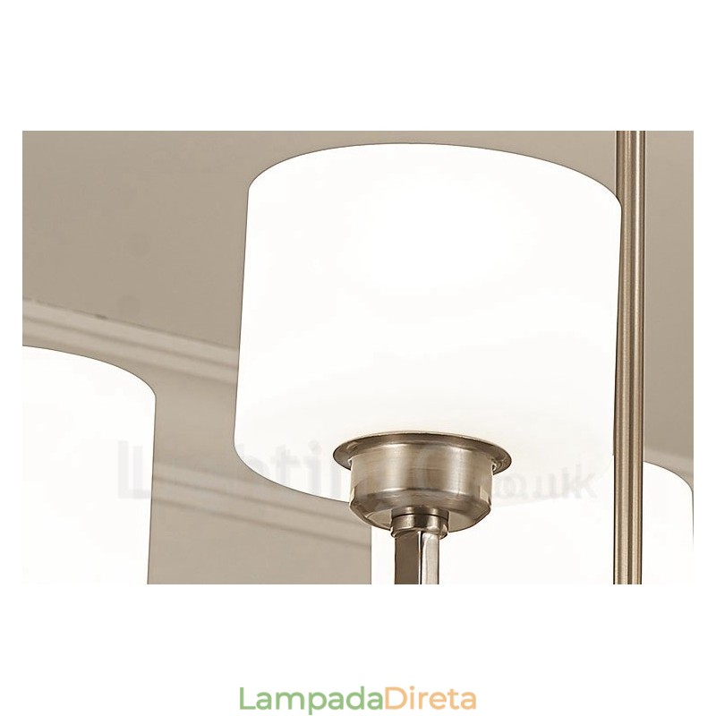 6 luzes modernas cromadas pendentes lustre interno luminárias suspensas para casa luminárias com cúpulas de vidro