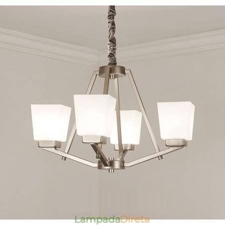 4 luzes cromadas pendentes luz interior lustre moderno casa pendurado iluminação lâmpadas luminárias com tons de vidro 4 luzes cromadas pendentes luz interior lustre moderno casa pendurado iluminação lâmpadas luminárias com tons de vidro