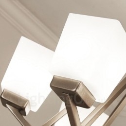 4 luzes cromadas pendentes luz interior lustre moderno casa pendurado iluminação lâmpadas luminárias com tons de vidro