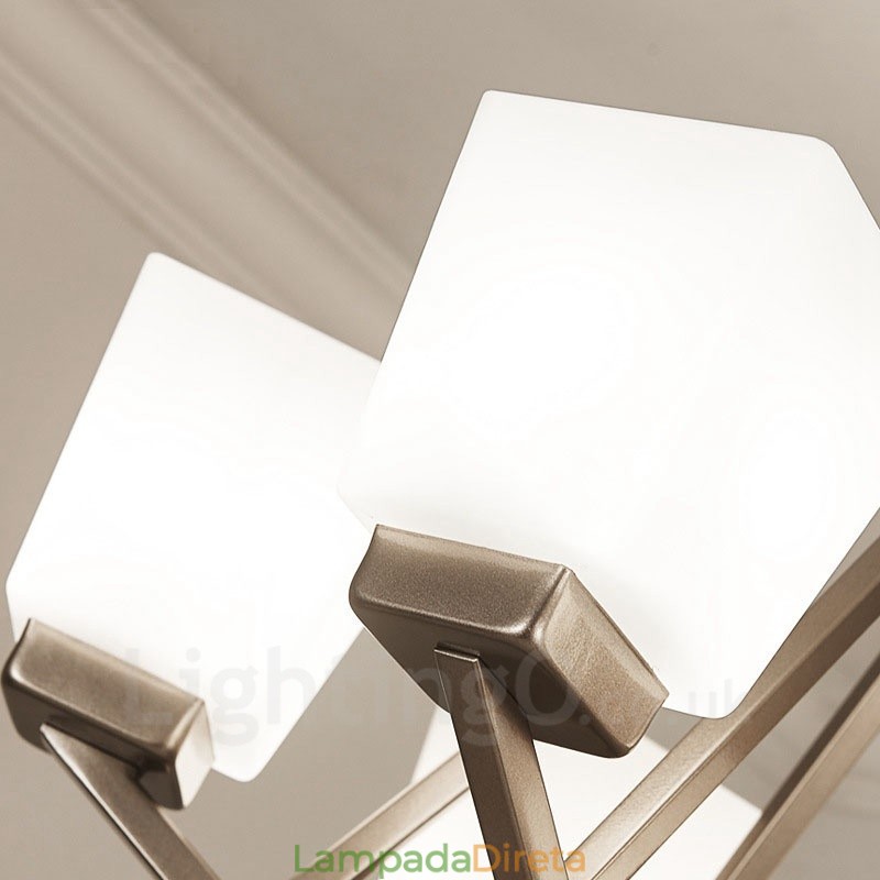 6 luzes cromadas pendentes luz interior lustre moderno casa pendurado iluminação lâmpadas luminárias com tons de vidro