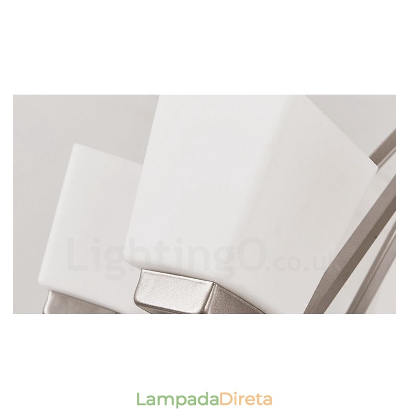 6 luzes cromadas pendentes luz interior lustre moderno casa pendurado iluminação lâmpadas luminárias com tons de vidro