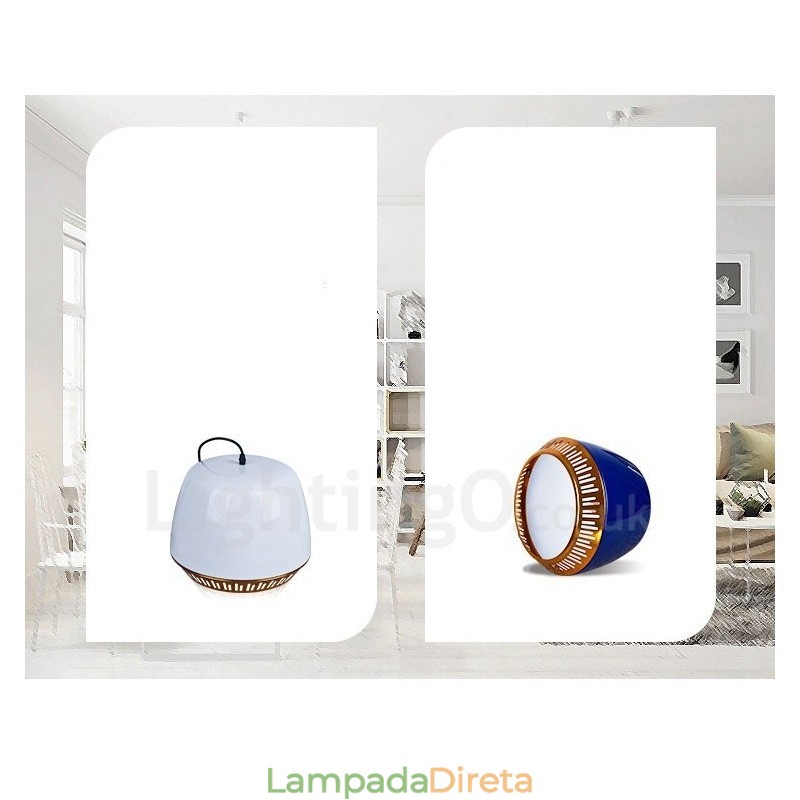 1 luz moderna contemporânea pendente com sombra preta, branca, vermelha e azul
