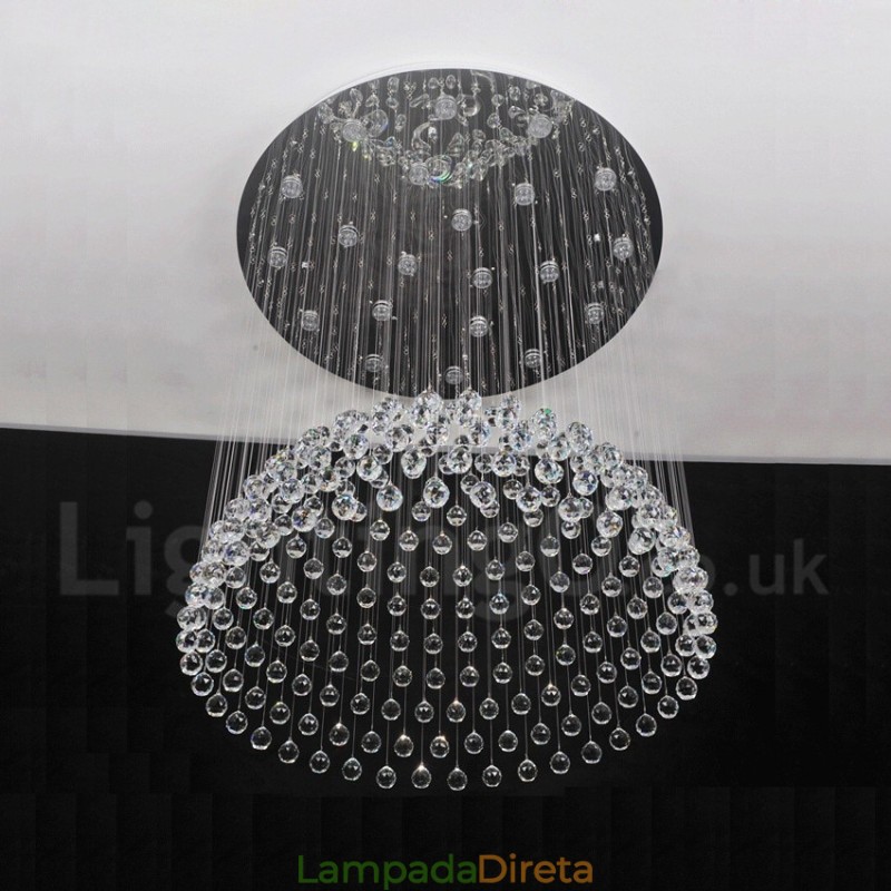 21 Luzes Modernas K9 Cristal Teto Pendente Luz Interior Lustre Iluminação Lâmpadas Luminárias