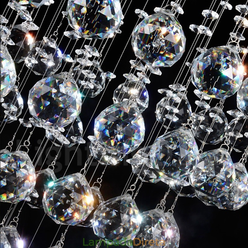 21 Luzes Modernas K9 Cristal Teto Pendente Luz Interior Lustre Iluminação Lâmpadas Luminárias