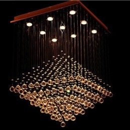 9 luzes modernas k9 cristal teto pingente luz interior lustre iluminação lâmpadas luminárias