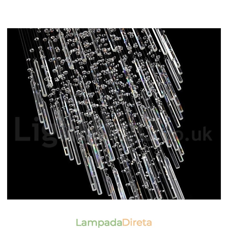 5 luzes modernas k9 cristal teto pingente luz interior lustre iluminação lâmpadas luminárias
