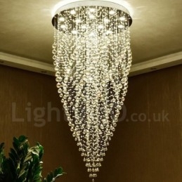 15 Luzes Modernas K9 Cristal Teto Pendente Luz Interior Lustre Iluminação Lâmpadas Luminárias