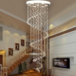 7 Luzes Modernas K9 Cristal Teto Pendente Luz Interior Lustre Iluminação Lâmpadas Luminárias
