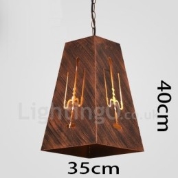 1 Luz Retro Vintage Pendente Luz Café Casa Pendente Lâmpada