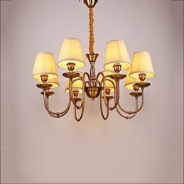 Lustre Moderno Contemporâneo Metal