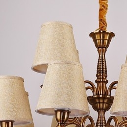 Lustre Moderno Contemporâneo Metal