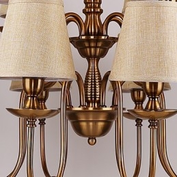 Lustre Moderno Contemporâneo Metal