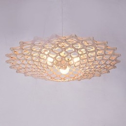 Lustre de madeira vintage