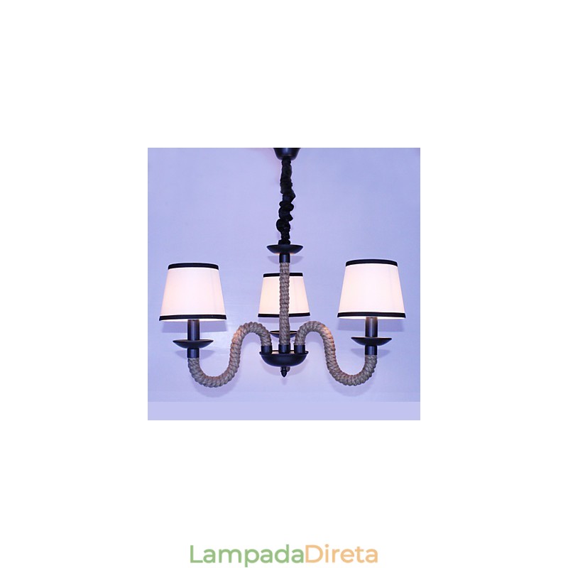 Country Mini Style Designers Outros Metal Pendant Light