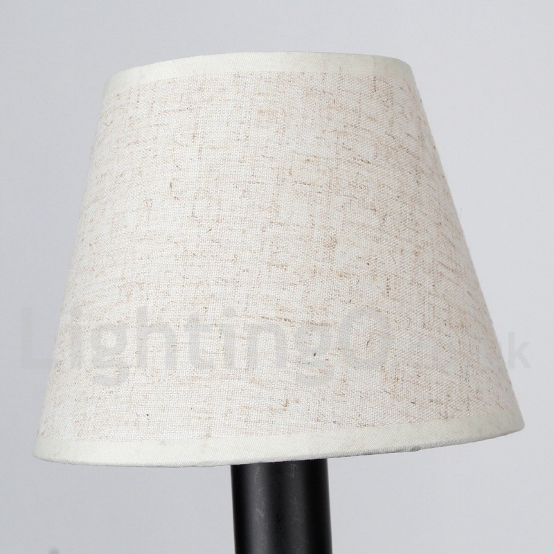 Lustre estilo vela contemporâneo estilo mediterrâneo retrô preto rústico de 3 luzes