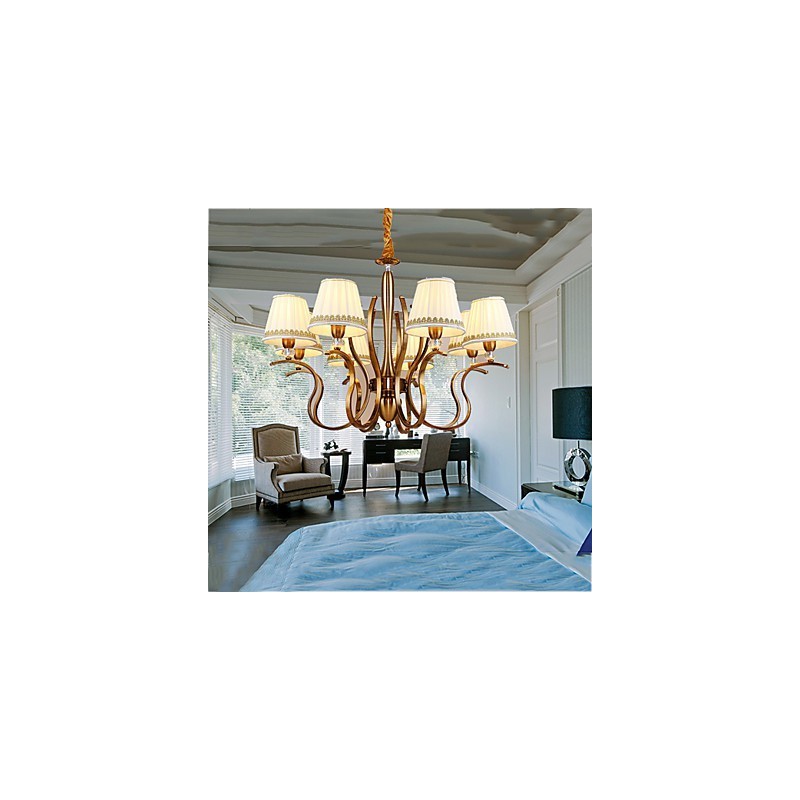 Lustre Moderno Contemporâneo Metal