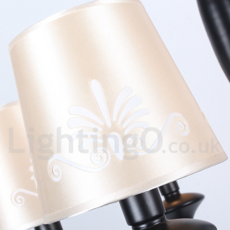 Lustre estilo vela estilo mediterrâneo de 3 luzes