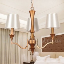 Lustre estilo vela estilo mediterrâneo de 3 luzes
