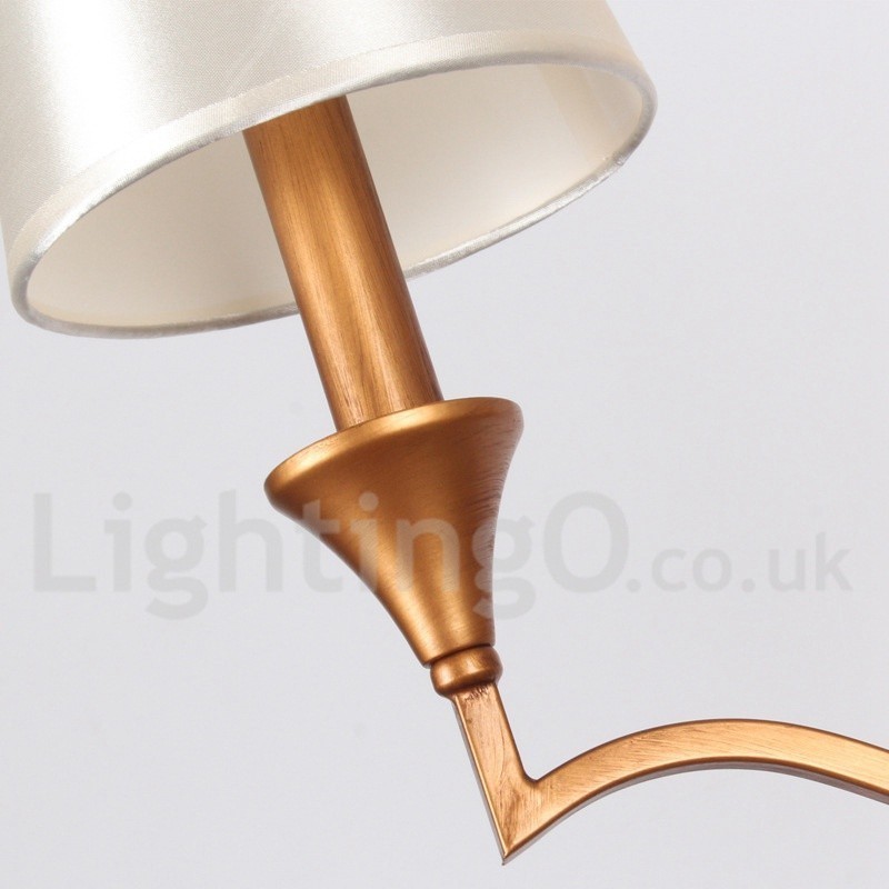 Lustre estilo vela estilo mediterrâneo de 3 luzes