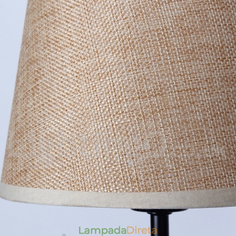 Lustre estilo vela estilo mediterrâneo retrô de 3 luzes