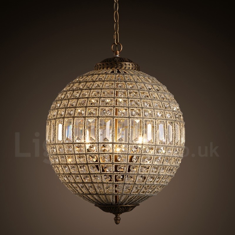 Globe Modern K9 Cristal Teto Pendente Luz Interior Lustre Tambor Iluminação Lâmpadas Luminárias