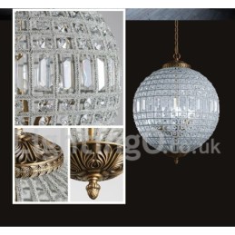 Globe Modern K9 Cristal Teto Pendente Luz Interior Lustre Tambor Iluminação Lâmpadas Luminárias