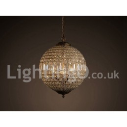 Globe Modern K9 Cristal Teto Pendente Luz Interior Lustre Tambor Iluminação Lâmpadas Luminárias
