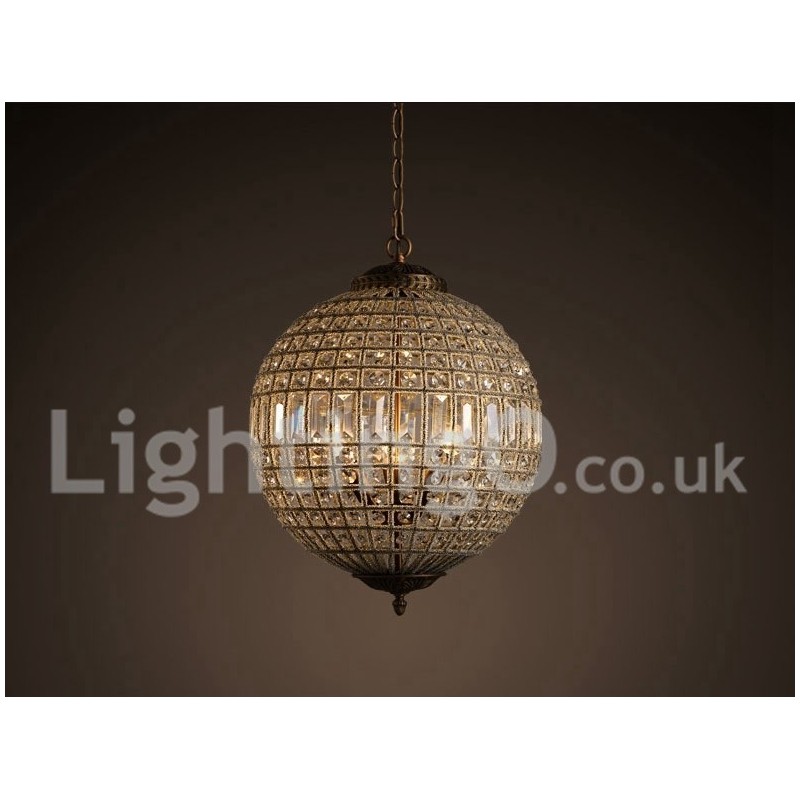 Globe Modern K9 Cristal Teto Pendente Luz Interior Lustre Tambor Iluminação Lâmpadas Luminárias