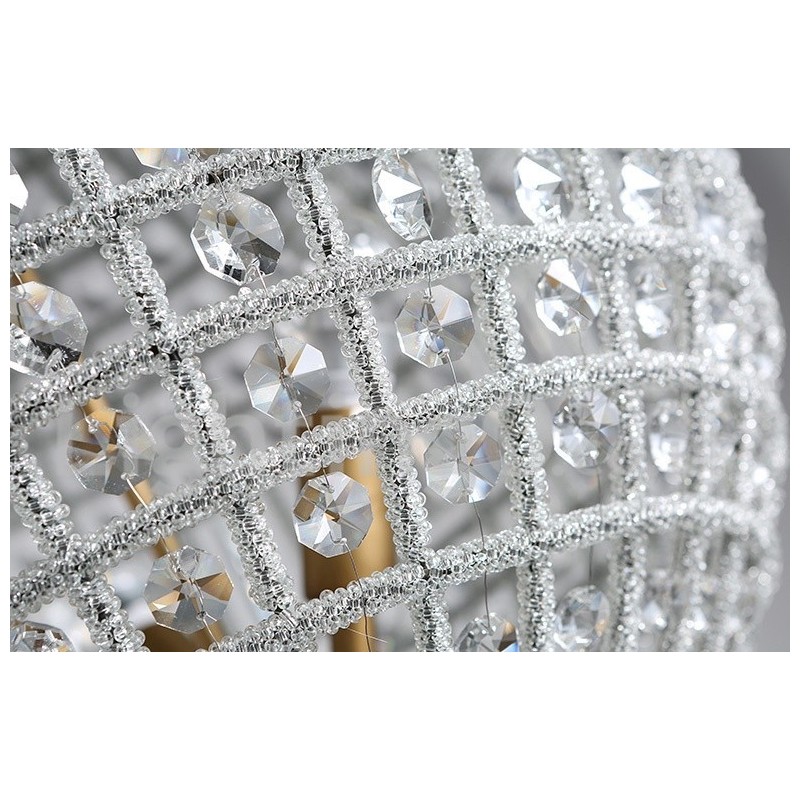Globe Modern K9 Cristal Teto Pendente Luz Interior Lustre Tambor Iluminação Lâmpadas Luminárias