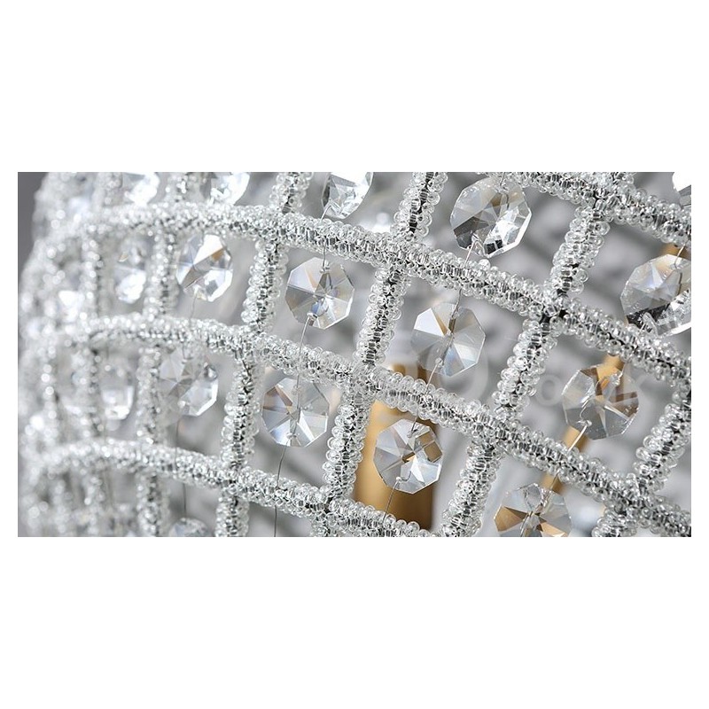 Globe Modern K9 Cristal Teto Pendente Luz Interior Lustre Tambor Iluminação Lâmpadas Luminárias