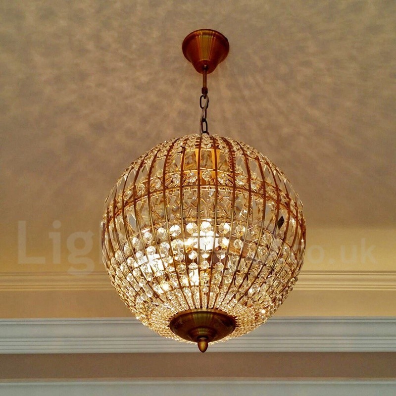 Globe Modern K9 Cristal Teto Pendente Luz Interior Lustre Iluminação Lâmpadas Luminárias