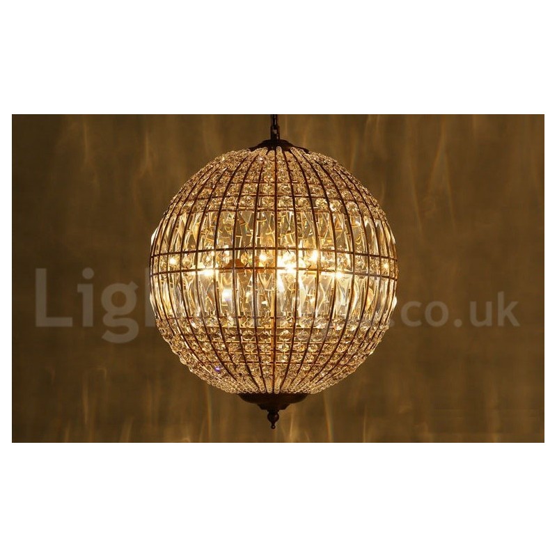 Globe Modern K9 Cristal Teto Pendente Luz Interior Lustre Iluminação Lâmpadas Luminárias