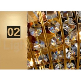 Globe Modern K9 Cristal Teto Pendente Luz Interior Lustre Iluminação Lâmpadas Luminárias