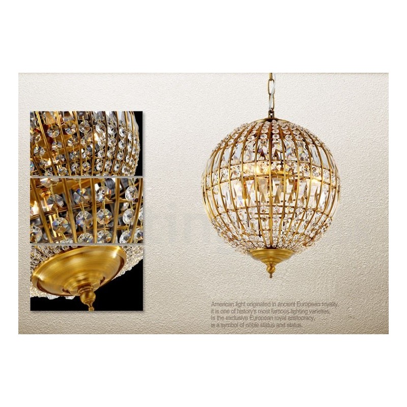 Globe Modern K9 Cristal Teto Pendente Luz Interior Lustre Iluminação Lâmpadas Luminárias