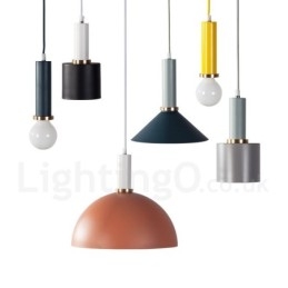 1 luz estilo nórdico moderno contemporâneo café pingente luz