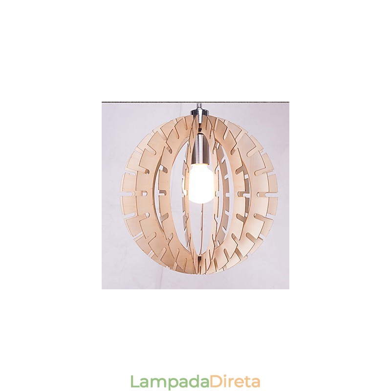 Lustre de madeira Vintage Others